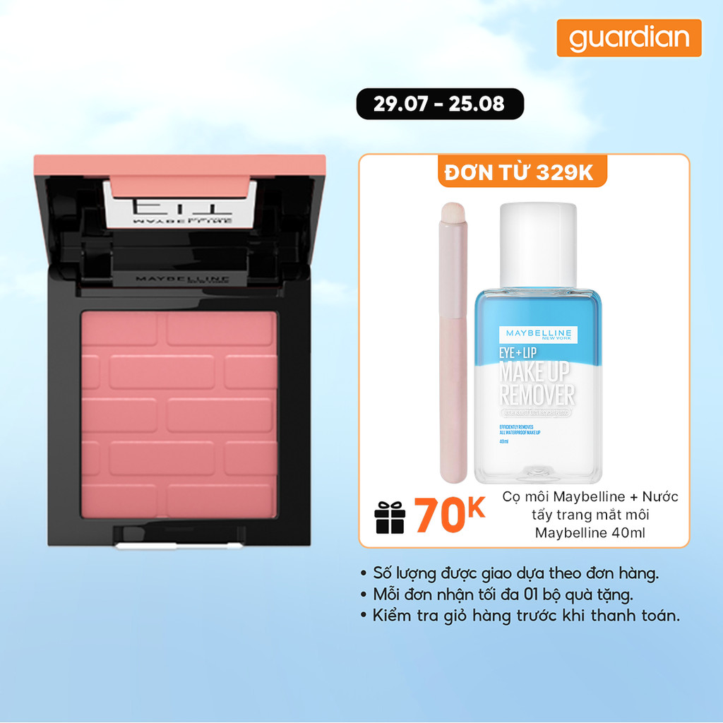 Phấn Má Hồng Mịn Lì Chuẩn Màu Maybelline Fit Me #30 Fierce 4,5gr