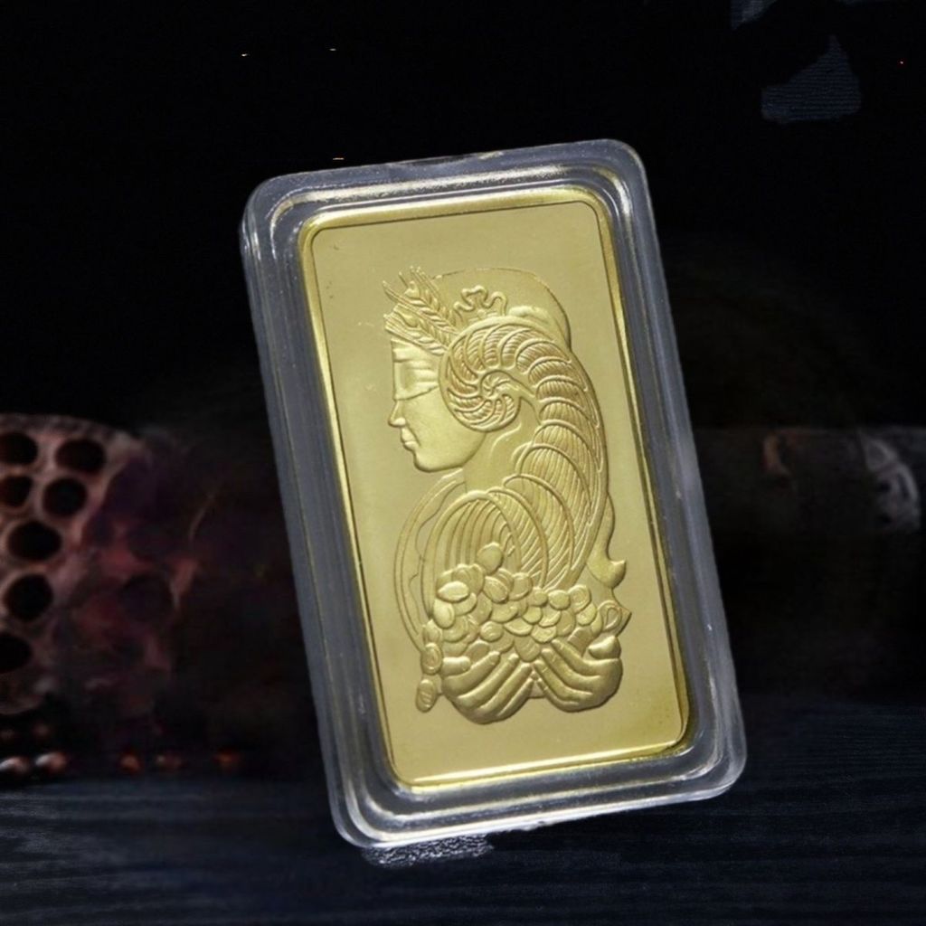 Ngân hàng Thụy Sĩ Nữ thần Thanh vàng Đồng xu kỷ niệm 1 Ounce Đồng xu vàng ngoài hành tinh Bộ sưu tập