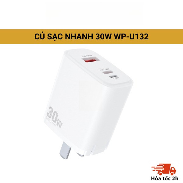Củ Sạc Nhanh PD3.0 4.5V/5A + 5V/4.5A | Type‑C + USB + Lightning | Sạc iPhone – Samsung – Xiaomi – iP