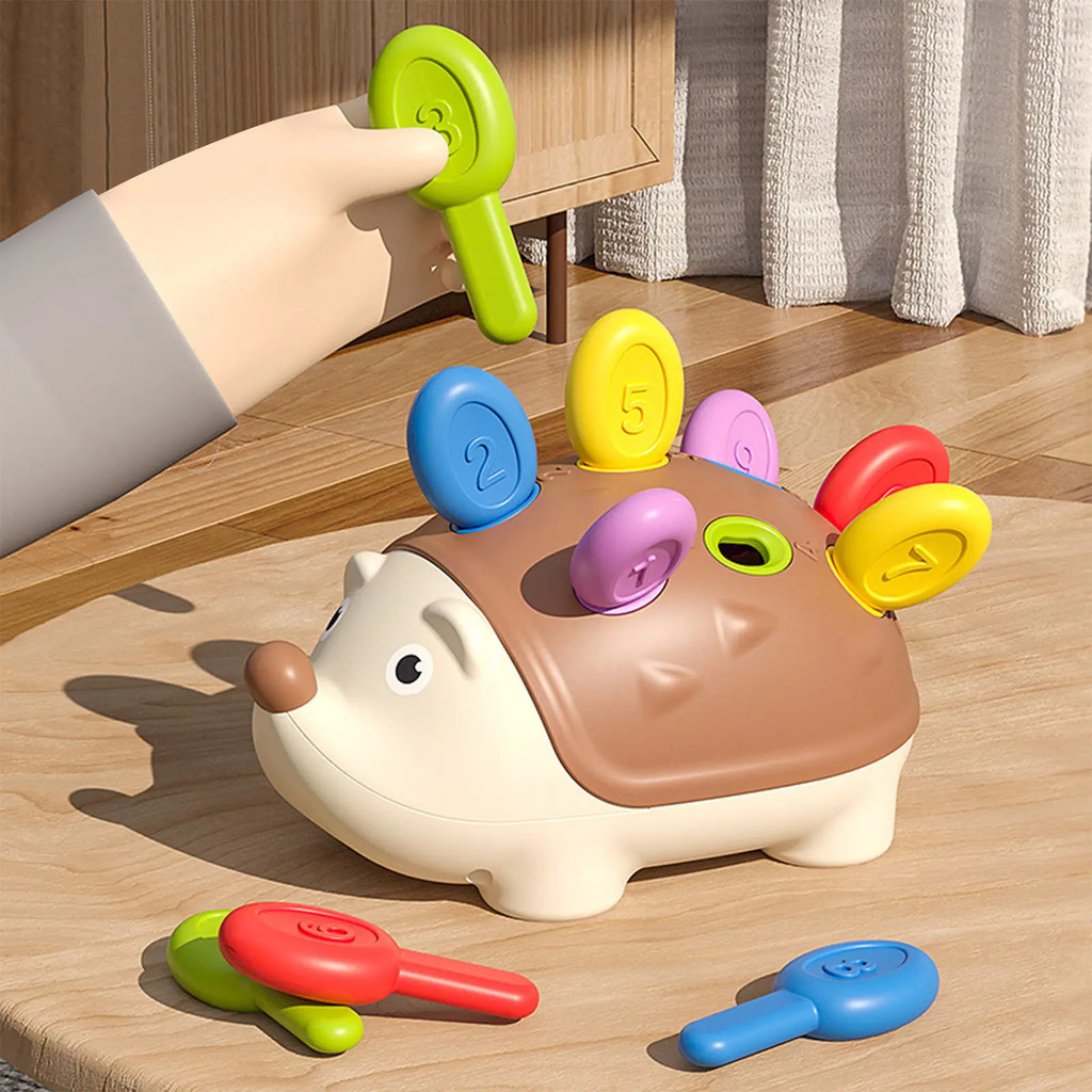 Đồ chơi phối hợp tay mắt cho trẻ em Mhj M 'p Hedgehog.. DA2U