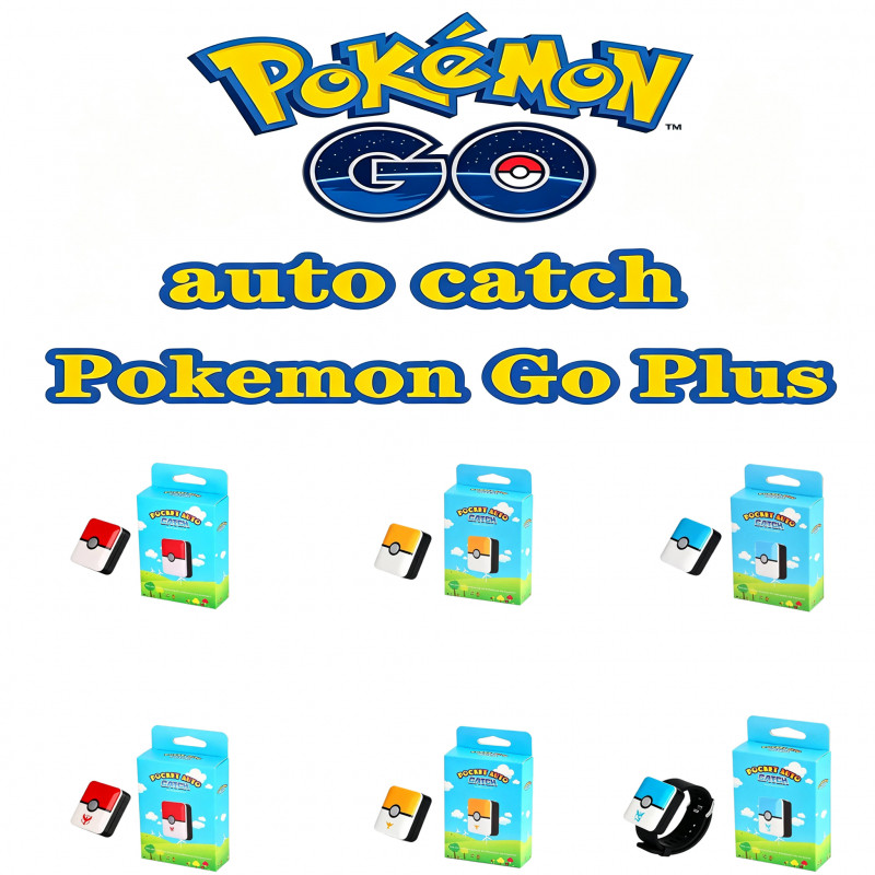 2026 Mới Vuông Sạc Pokemon Vòng Tay Pokemon Go Plus Pokemon Go Plus Hướng Dẫn Sử Dụng Tự Động Chế Độ