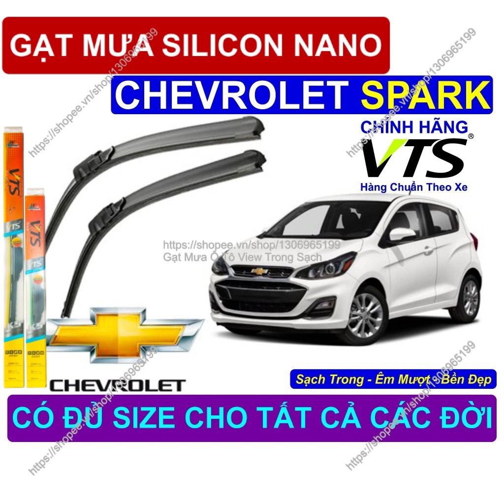 K5, Gạt Mưa Kính Lái Chevrolet Spark, Cặp Gạt Mưa Kính Lái Cho Các Dòng Xe Chevrolet Spark,