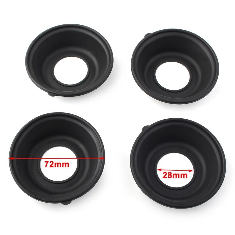 4 Xe Máy Bộ Chế Hòa Khí Xây Dựng Lại Bộ Pit Tông Màng Dành Cho Kawasaki CSR Đôi KZ750 KZ 750 1982 19