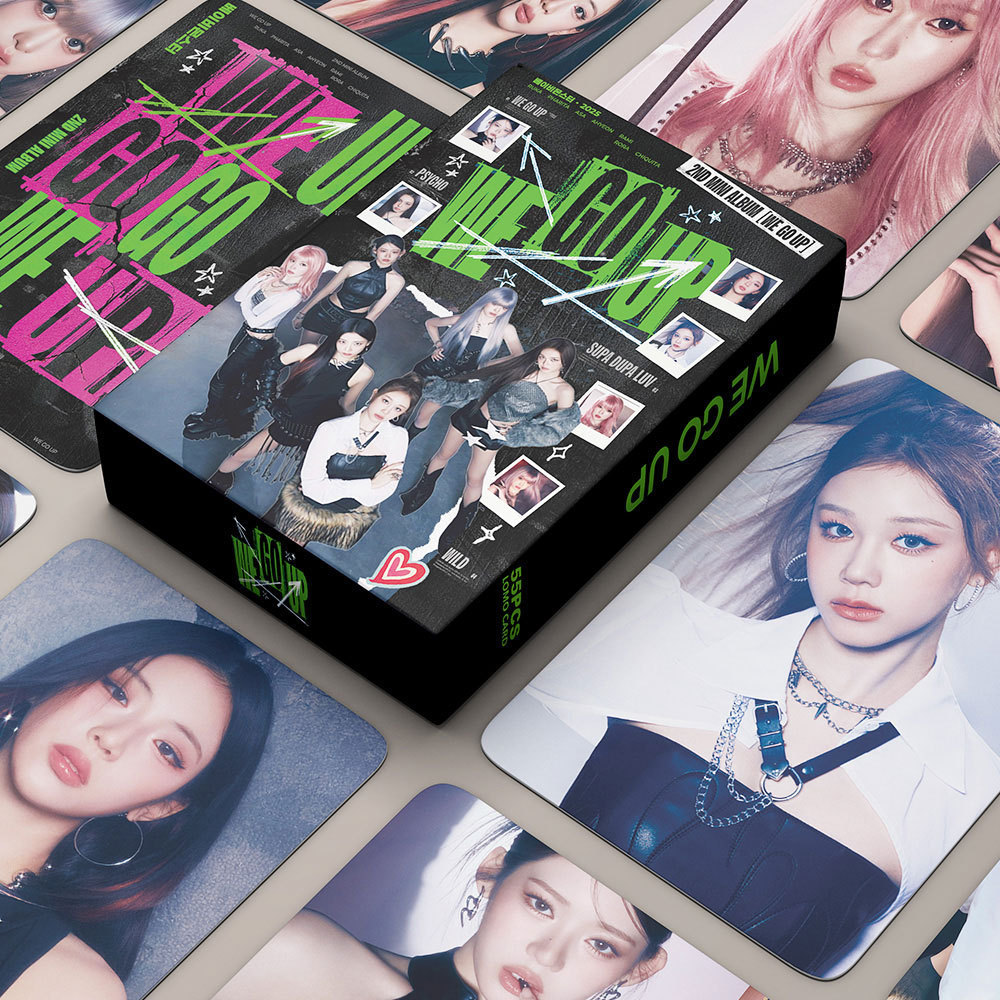 55 KPOP Girl Group BB MONSTER Photocards Return WE GO UP Album Hỗ trợ Ảnh Little MONSTER Hàng hóa