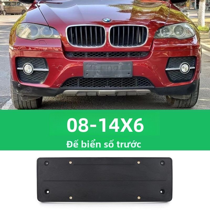 Khung gắn biển số xe BMW X6 X6M đời 08-22 đế đỡ chính hãng bền đẹp