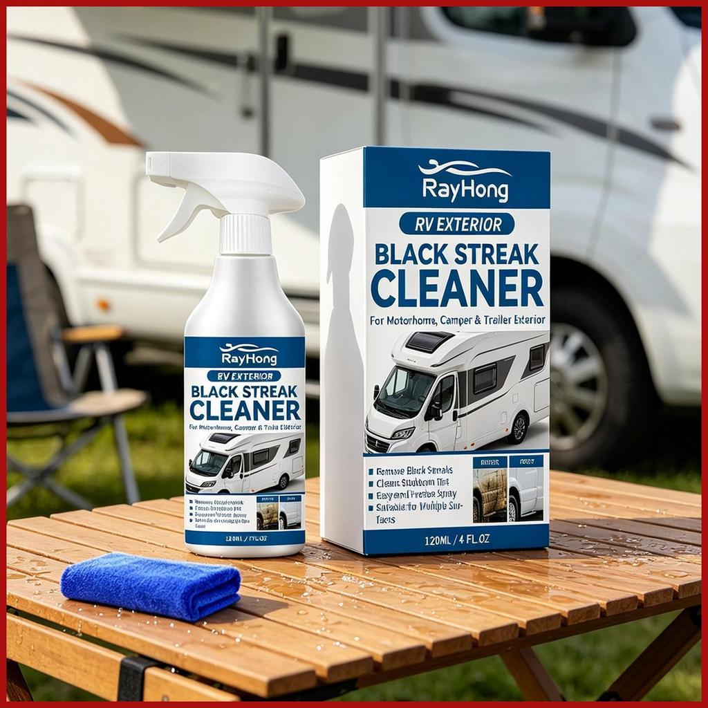 Black Streak Remover 120ml Heavy Duty Stain Eliminator Removal Spray Black Sink Restorer cho Roof De