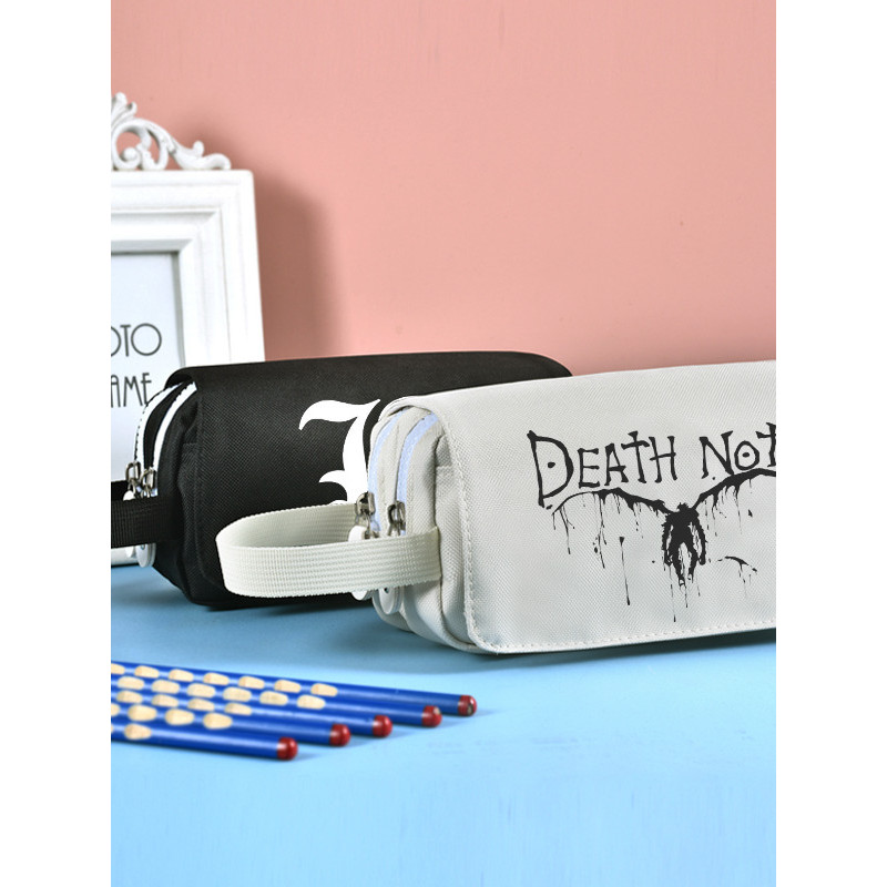Hộp đựng bút chì dung tích lớn hai chiều Death Note Death Note Death Note Death Note Anime Hàng hóa 