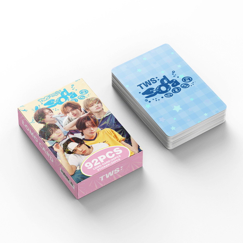 92-124 Chiếc TWS SODA SODA Laser Lomo Cards Nhật Bản Đơn KHÔNG CÓ THỊ Miếng Dán Mùa Hè BEAT Photocar