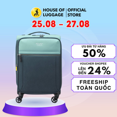 Vali kéo du lịch Brochant 3 Delsey Pháp