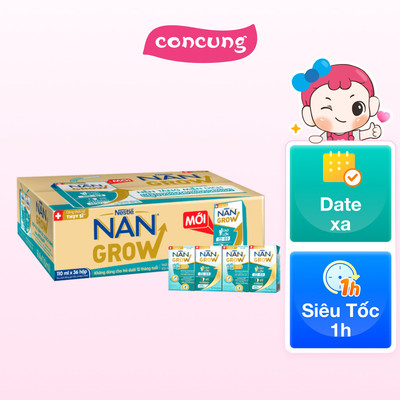 Thùng thực phẩm bổ sung Nestlé NANGROW 9 (4x110ml)