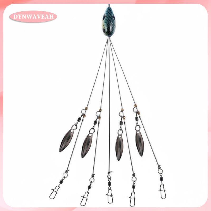 Nước ngọt và nước mặn Alabama Rig Soft Swimbait Umbrella Rig Thép không gỉ