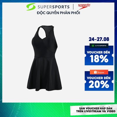 Đồ Bơi Một Mảnh Nữ Speedo Lily - Đen ADS09 LS400