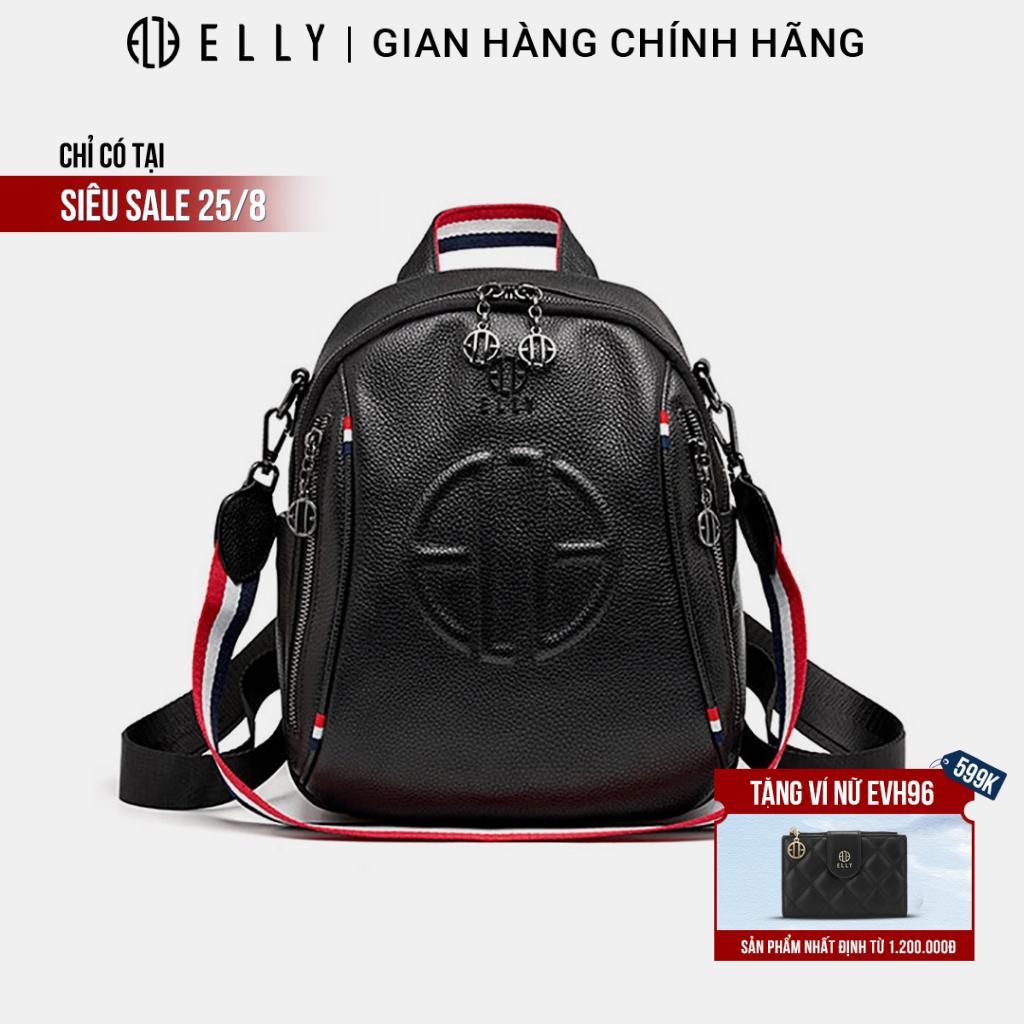 Balo nữ da thật ELLY EB30 balo thời trang đeo vai cao cấp công sở sang trọng