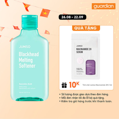 Dung Dịch Làm Mềm Mụn Đầu Đen Jumiso Blackhead Melting Softener 150ml | Guardian Việt Nam