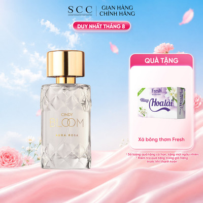 Nước Hoa Nữ CINDY BLOOM Aura Rosa Hương Kiêu Sa Sang Trọng 50ml
