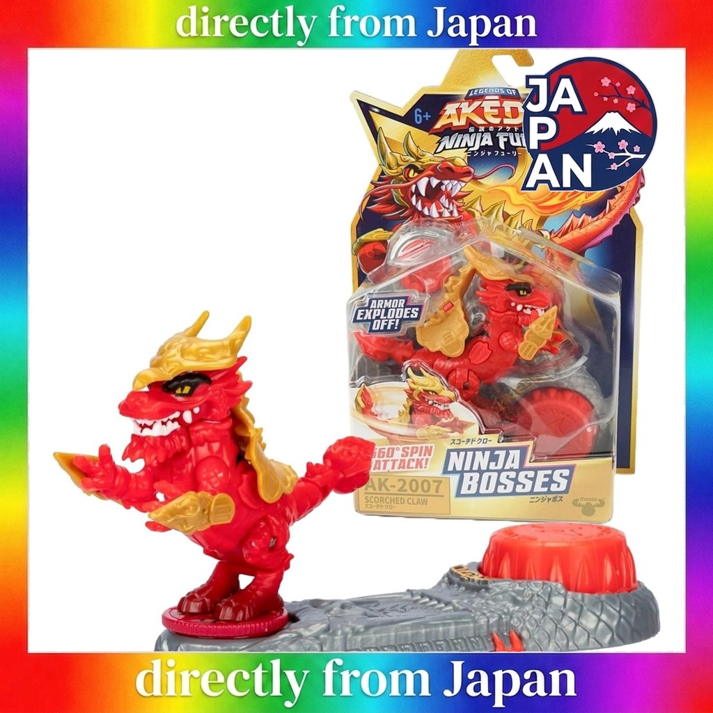 Hashi Top In AKEDO S7 Japan Ninja Boss Scorched Claw Legend of AKEDO LEGENDS OF AKEDO NINJA FURY chi