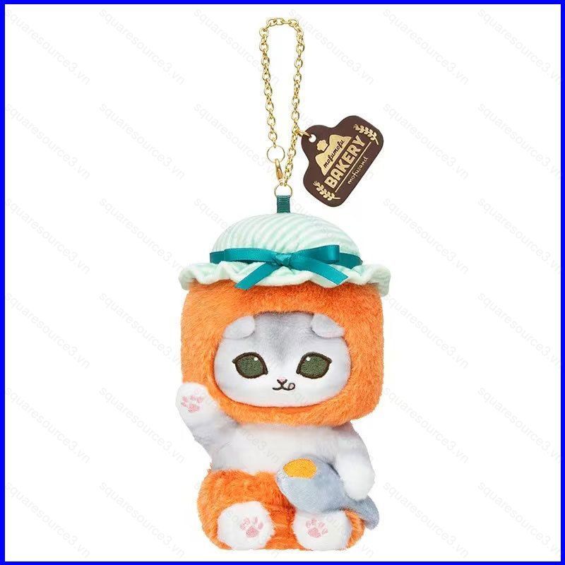 Mofusand Plushie Mofu Bakery Series Shark Cat Bag Charm Bánh Mì Dễ Thương Theo Chủ Đề Đồ Chơi Nhồi B