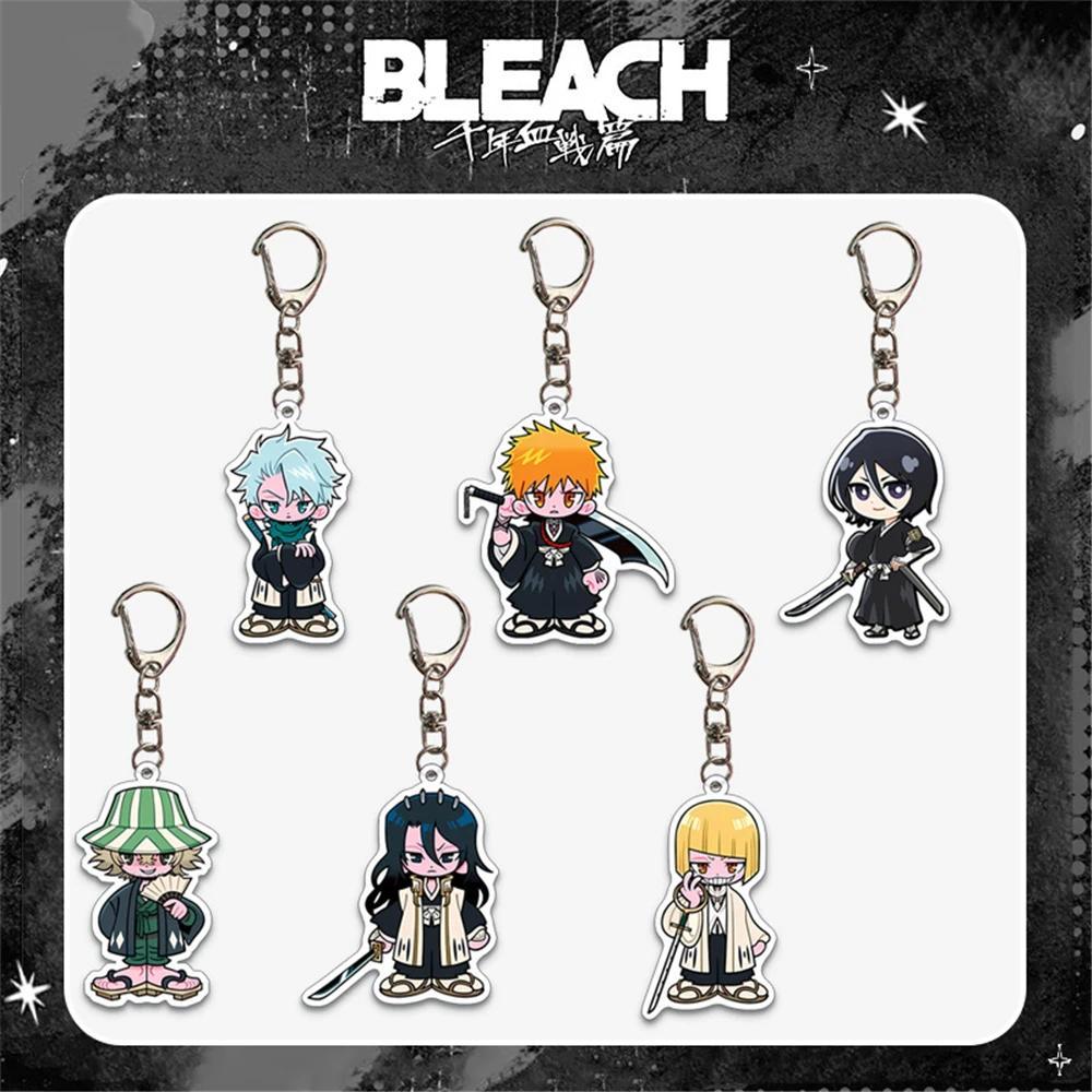 Móc Khoá Anime BLEACH Thousand-Year Blood War Kurosaki Ichigo Urahara Kisuke Cosplay Costume Key