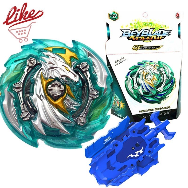 FLAME B-148 Heaven Pegasus.10P.LW Sen Beyblade Burst Set Gyro với LR Launcher Kid Boy Đồ chơi