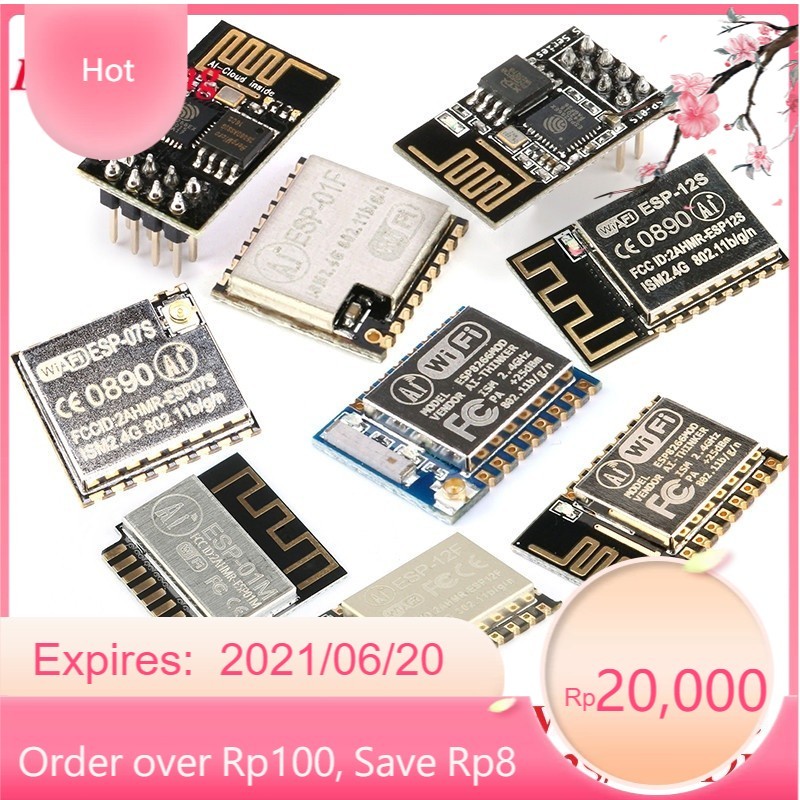 [HCM] Bảng Mạch Chuyển Đổi WIFI Không Dây ESP8266 ESP-01 ESP-01S ESP-01M ESP-01F ESP-07 ESP-07S ESP-