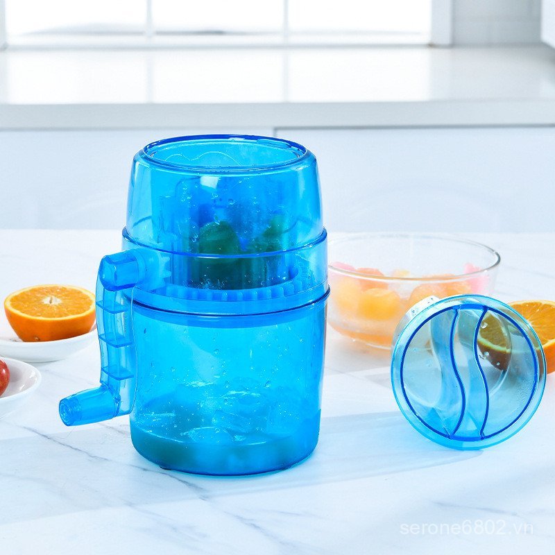 A2885 Hướng Dẫn Sử Dụng Hộ Gia Đình Nhỏ Smoothie Maker Mini Hail Ice Breaker Tay Ice Breaker Cotton 