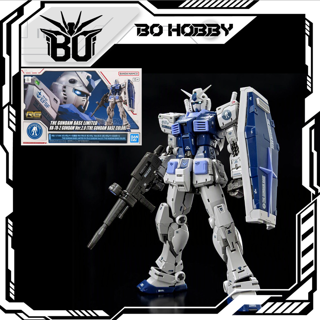 RG 1/144 THE GUNDAM BASE LIMITED RX-78-2 GUNDAM Ver.2.0 [THE GUNDAM BASE COLOR]