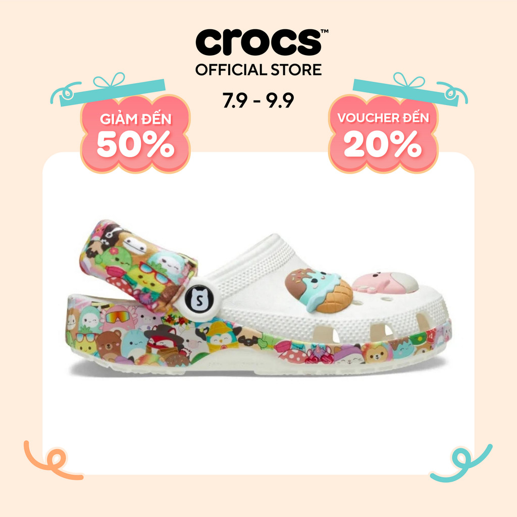 [SẢN PHẨM ĐỘC QUYỀN SÀN TMĐT]Giày Clog Trẻ Em Crocs Classic Squishmallows - 210228-90H