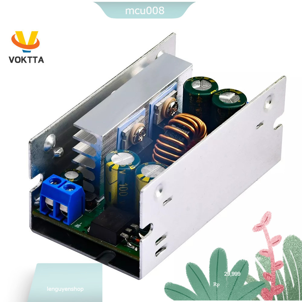 303 VOKTTA Mô Đun Hạ Áp 200W 15A DC-DC 8-60V 48V Sang 1-36V 5V 12V 24V 19V