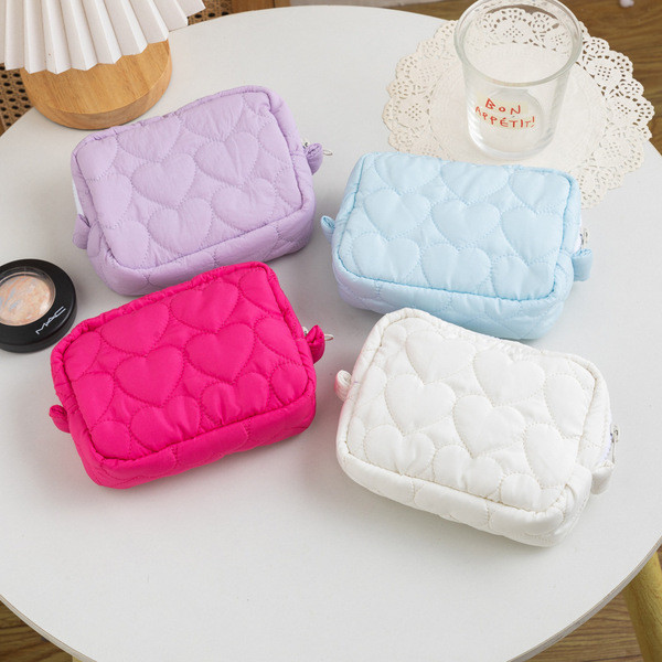 | 【travel cosmetic bags】 | mini cosmetic bags ✽2023 Màu Kẹo Series Dễ Thương Túi Bảo Quản Học Sinh D
