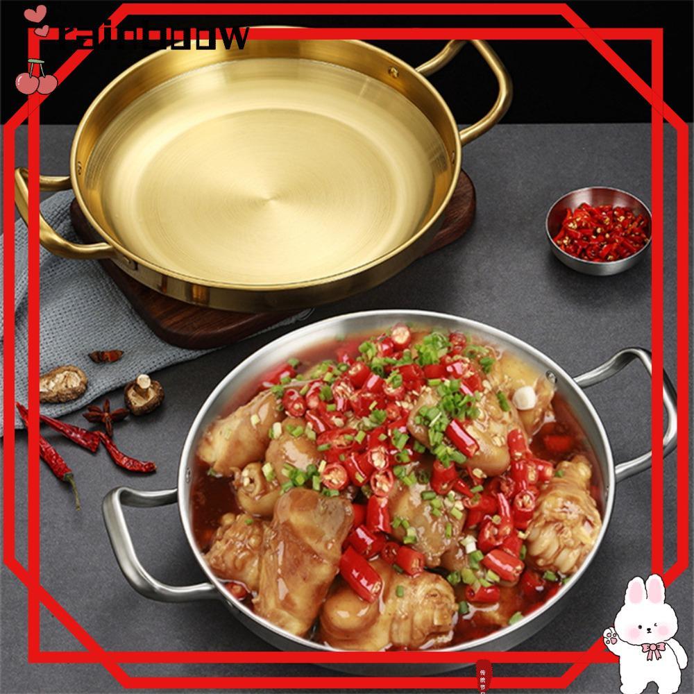 RAINBOW Nấu ăn tại nhà có tay cầm Nồi khô Paella Pan