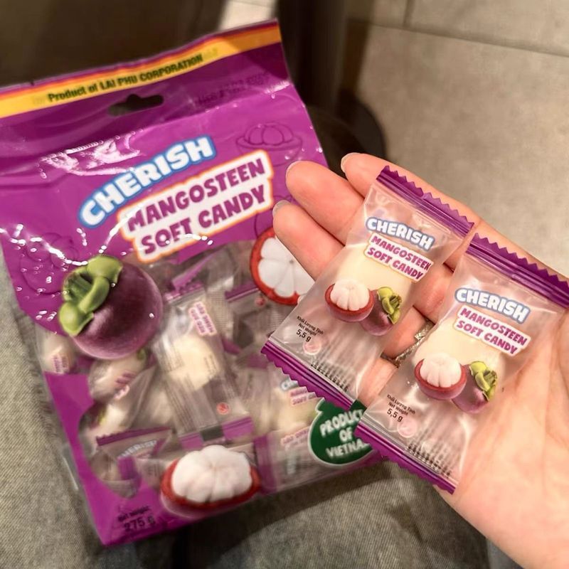 Fengshen Mangosteen Việt Nam Cherish Mangosteen Fruit Jelly 275g Gói riêng Đặc sản nguyên bản 9.8.20