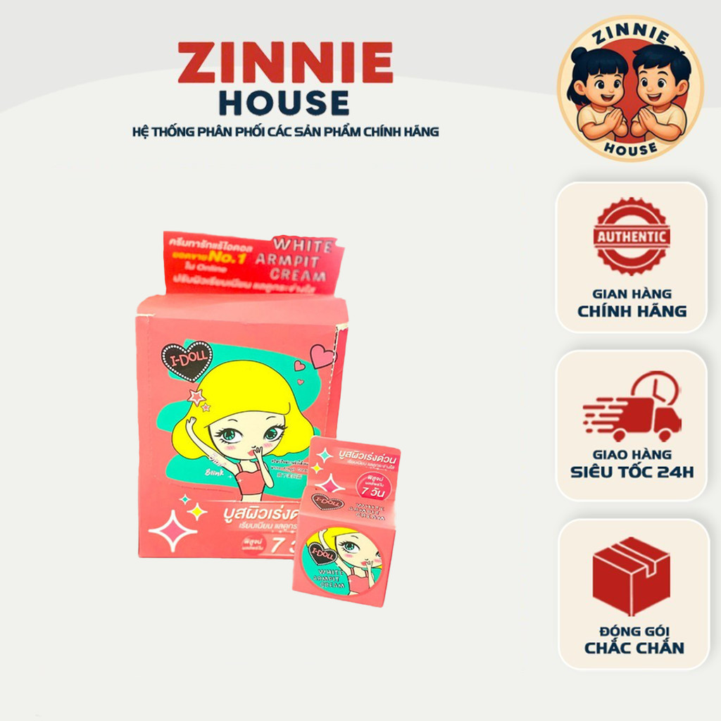 [CHÍNH HÃNG] Kem dưỡng thâm nách IDOL WHITE ARMPIT CREAM