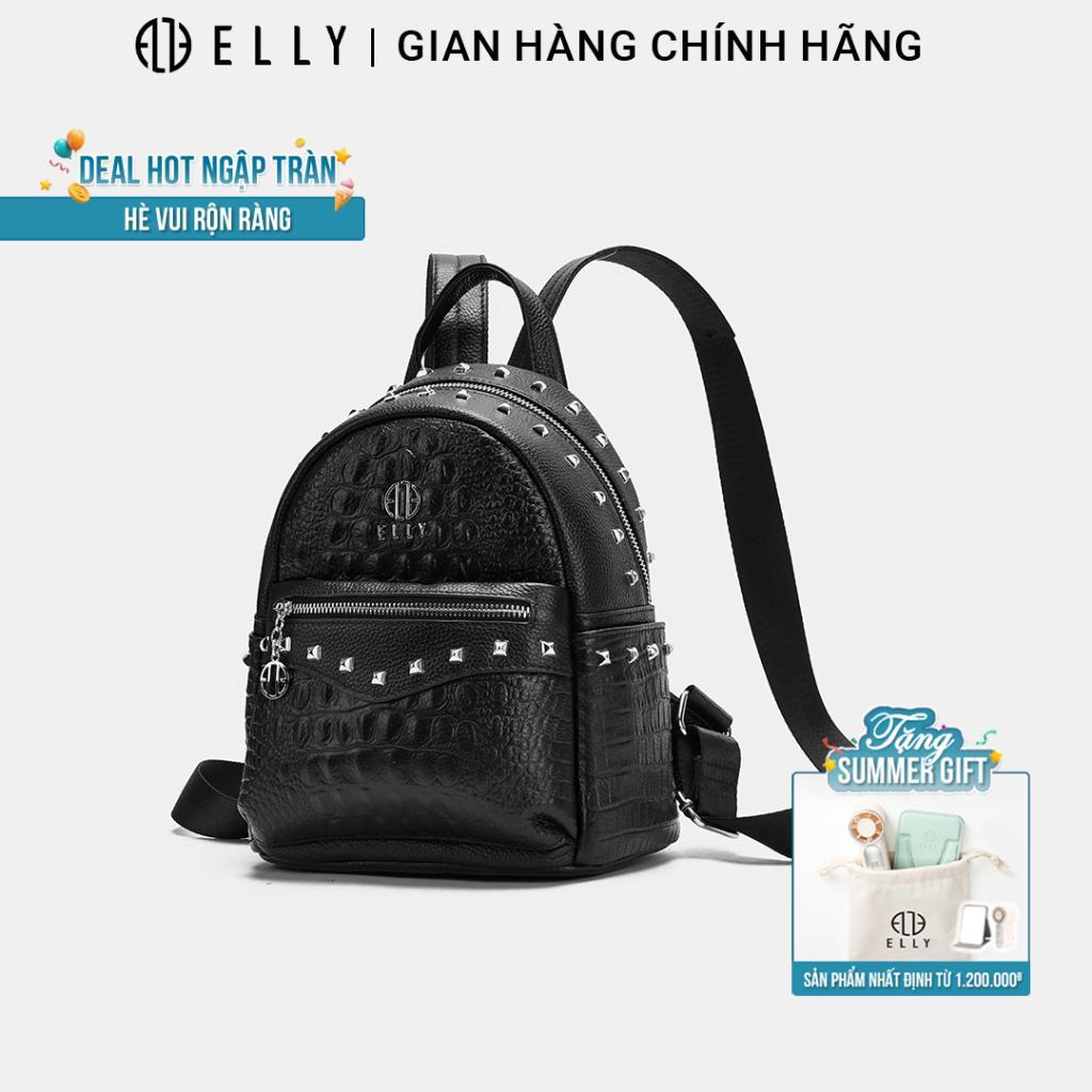 Balo nữ cao cấp da thật ELLY phù hợp đi chơi, đi làm – EB21