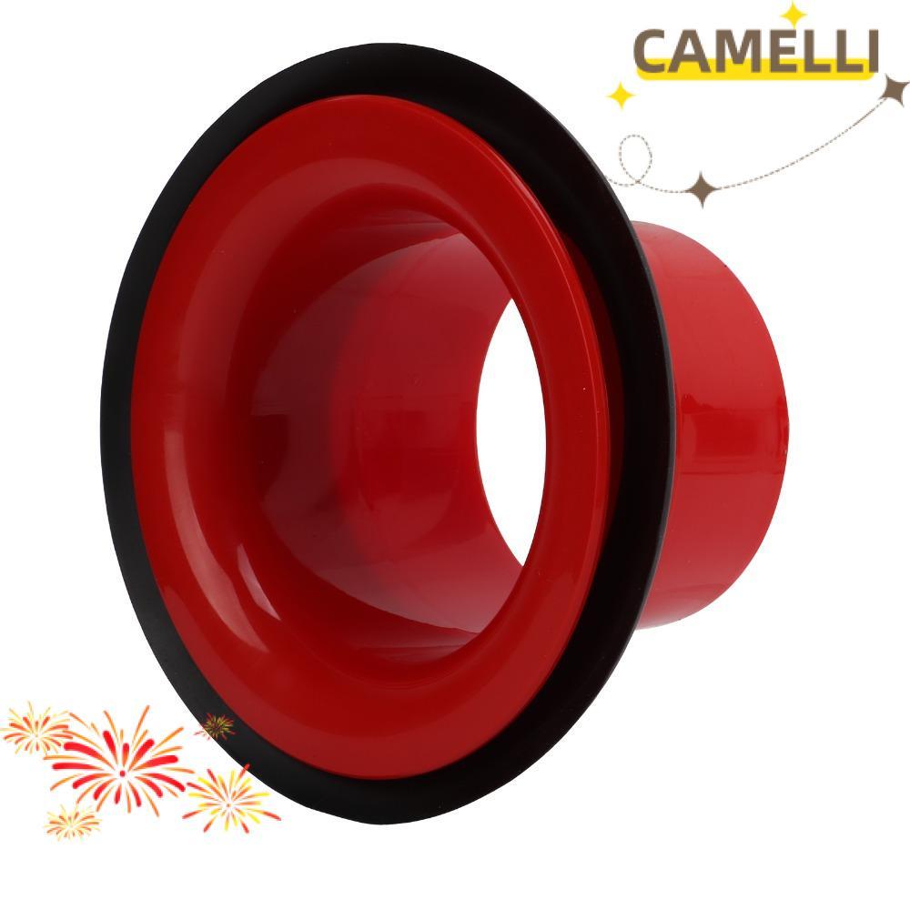 CAMELLIK3 Kick Drum Enhancer, ABS + Cao su Màu đỏ và đen Bass Drum Enhancer, Loa bảo vệ lỗ trầm chuy