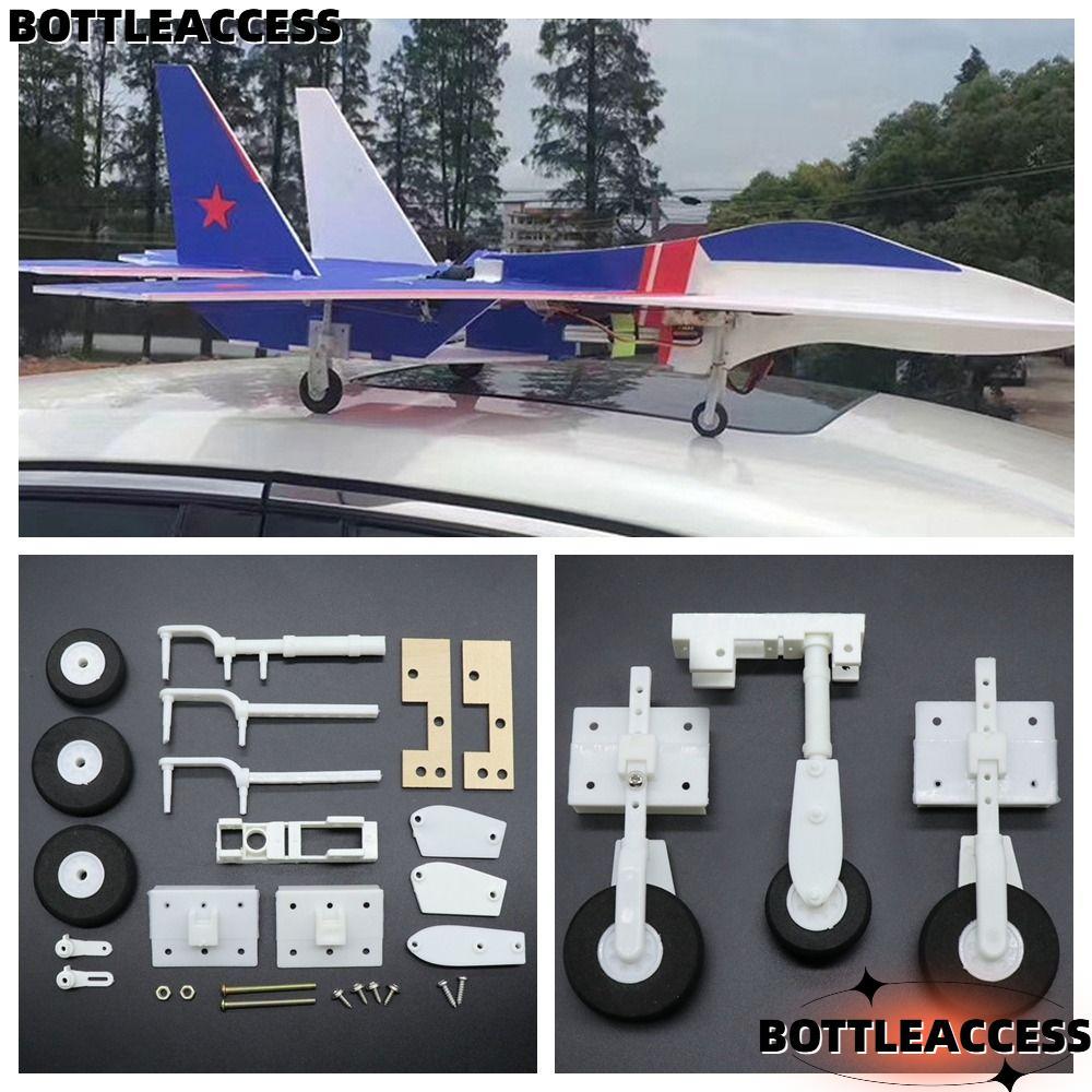 CHAIACCESS RC Plane Landing Gear, Vô lăng KT Board SU27 Bộ lắp ráp, Đồ chơi Quadcopter DIY Trọng lượ