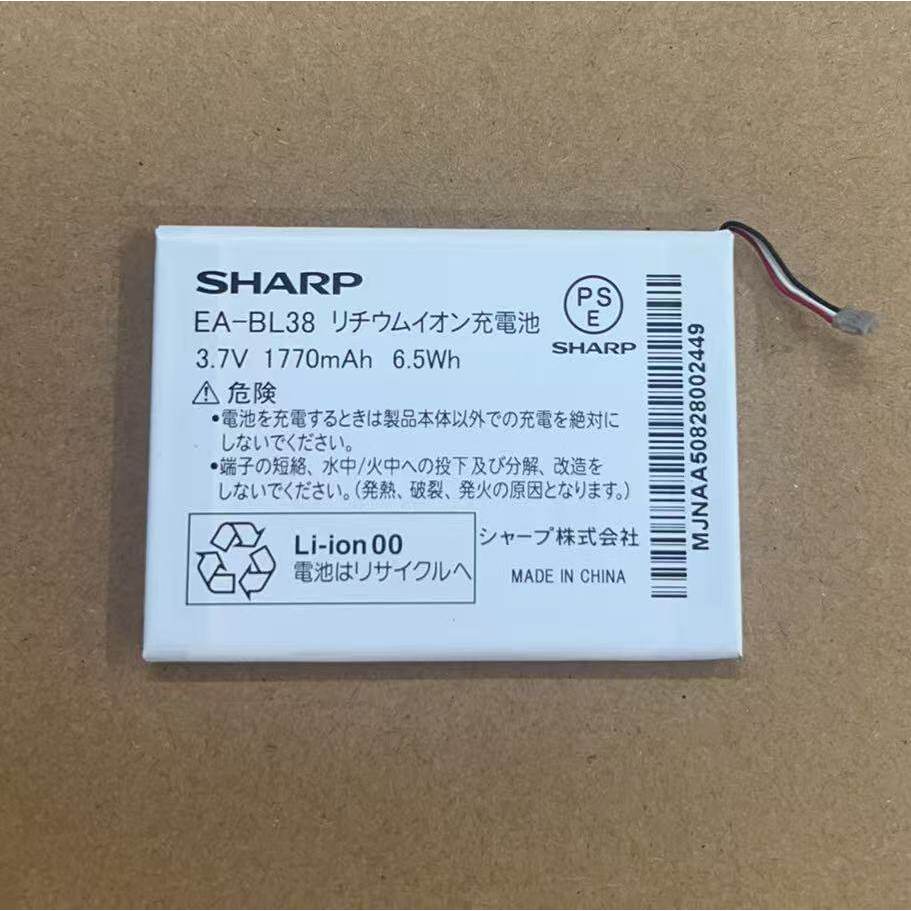 [Hàng có sẵn] Thích hợp cho pin điện thoại di động SHARP SHARP EA-BL38 Pin Lithium SHARP EA-BL38 177