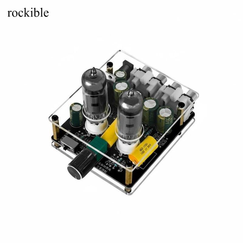 Bảng khuếch đại ống 6J3 Độ ồn thấp Hi-Fi Tube Preamp Board RCA Đầu vào Stereo Pre Khuếch đại