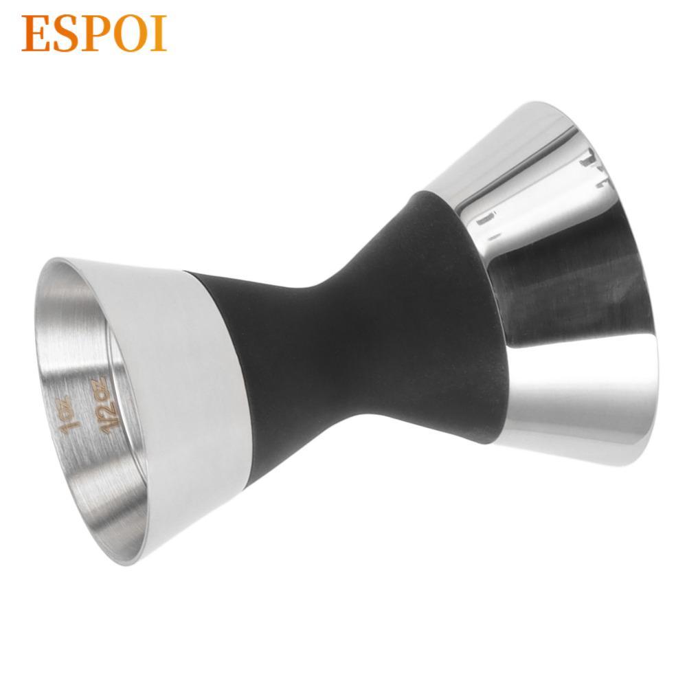 ESPOI Cocktail Jigger, Jigger hai mặt bằng thép không gỉ 304, Jigger hai mặt phong cách Nhật Bản chu