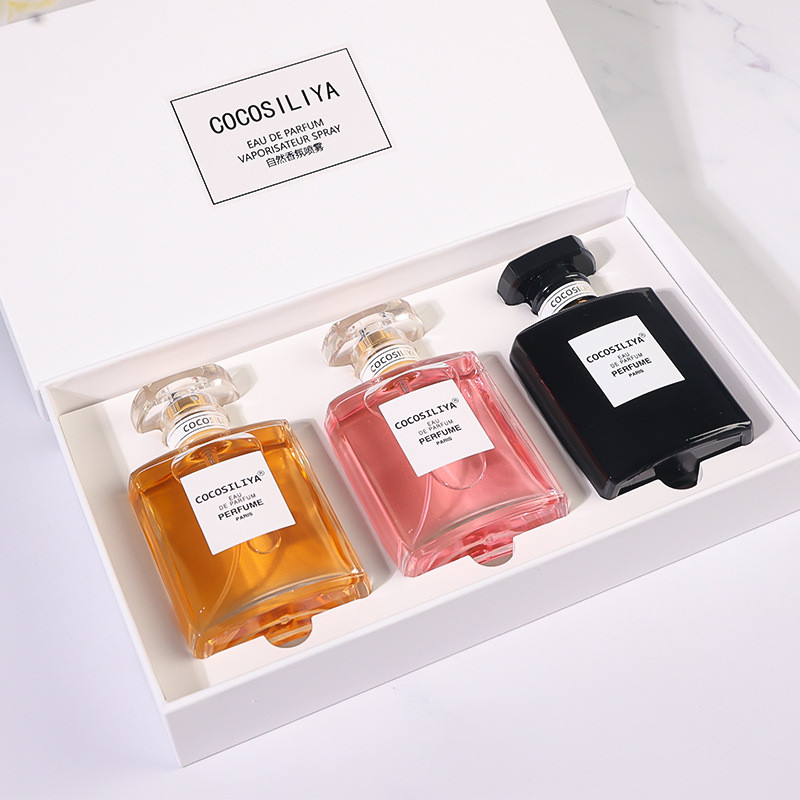 Coco Ladies COCOSILIYA Set Nước hoa Hương thơm nhẹ Nước hoa hẹn hò Nước hoa nữ#7. 5 lọ #