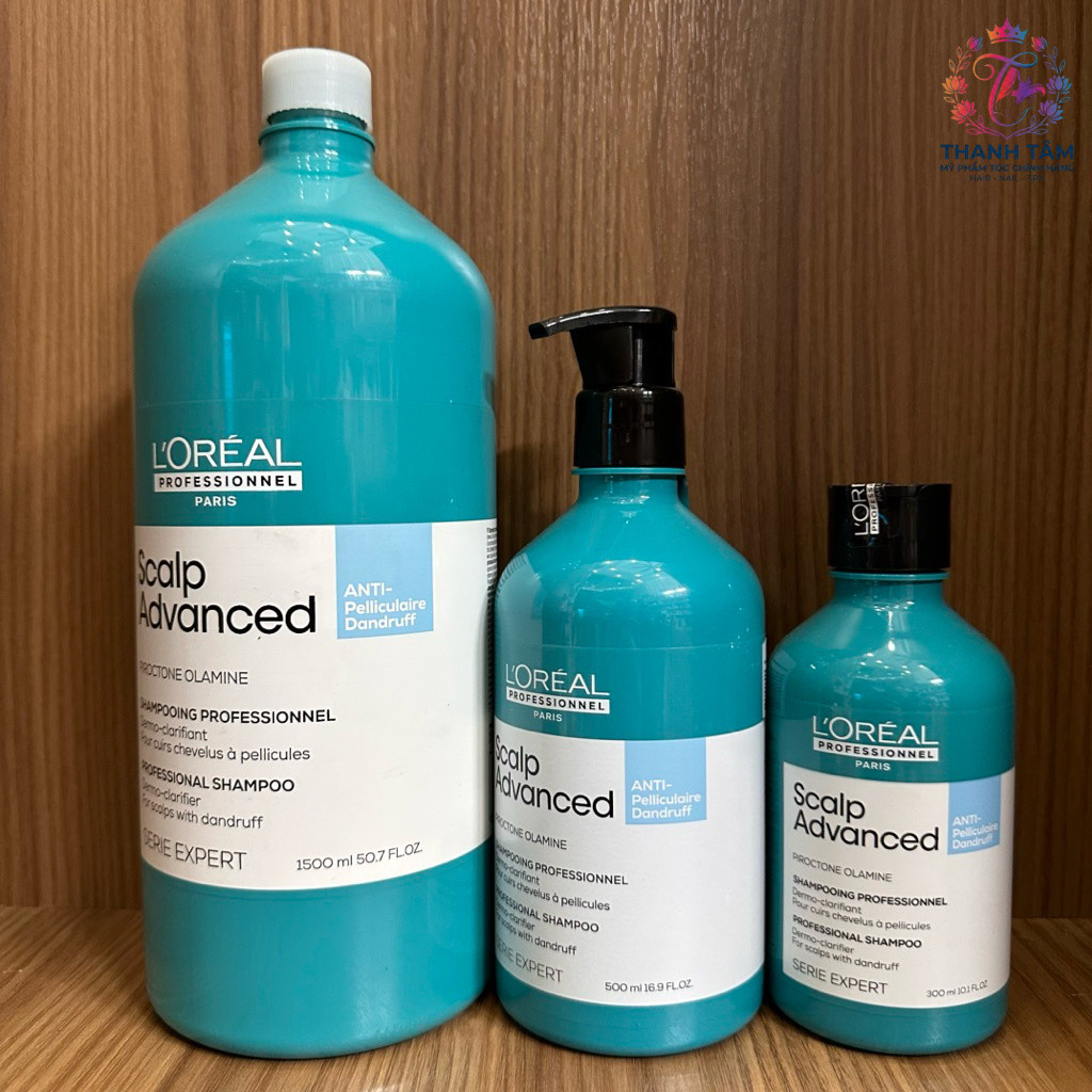 Dầu Gội Làm Sạch Gàu Loreal Professionnel - Scalp Advanced Anti-Pelliculaire Dandruff - 1500ml .TT