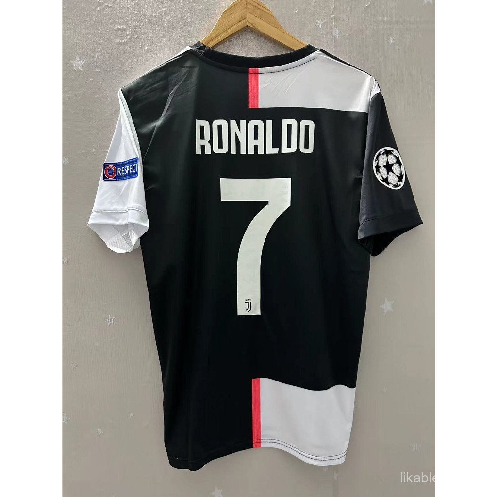 Áo Bóng Đá Retro 19-20 Juventus RONALDO DYBALA Chất Lượng Hàng Đầu Nhà Bóng Đá Jersey Tùy Chỉnh Áo T