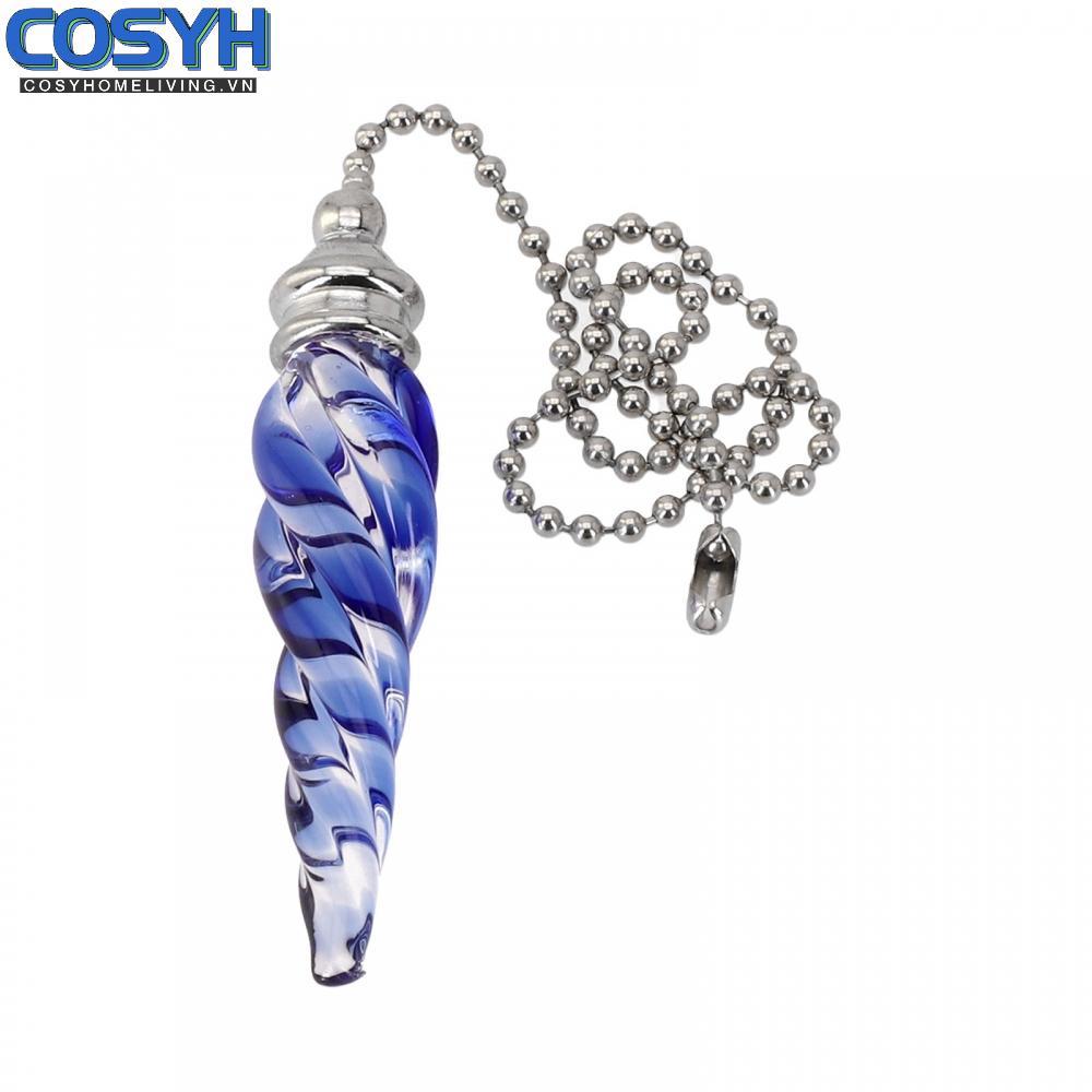<cosyh>Crystal Chain Home 1PC Crystal Crystal Style Light Switch Pull Chain Bathroom