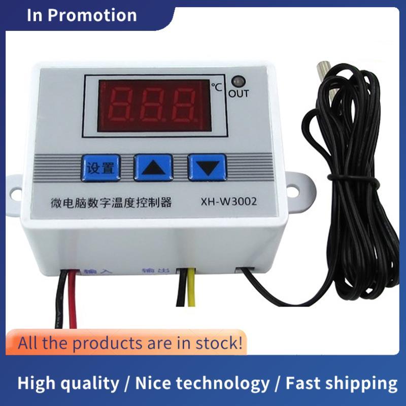 Bộ điều khiển nhiệt độ LED kỹ thuật số XH-W3002 220V Đầu dò công tắc điều khiển nhiệt độ 10A với cảm