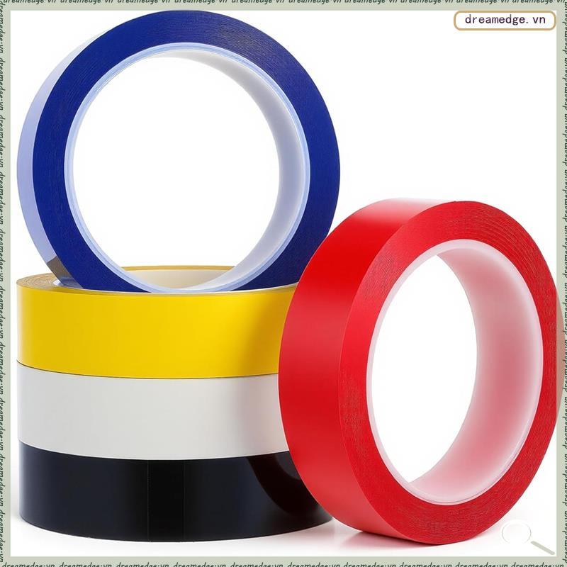 [dreamedge] Thể thao cho phòng tập thể dục Vinyl Floor Tape 5 cuộn 1 Inch X 72 Yards Floor Marking C