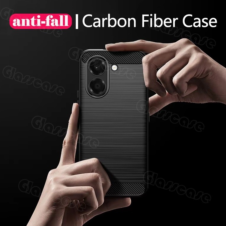 Vỏ HONOR X7e 2026 Cho HONOR X7e X7 e HONORX7e X7E 4G 5G Vỏ Điện Thoại Bảo Vệ Silicon Bằng Sợi Carbon