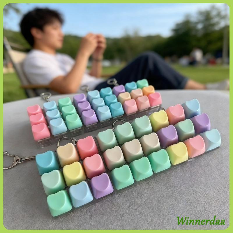 9 Key Mechanical Switches Tester With Tactiled Clicks Sound For Anxiety Relief