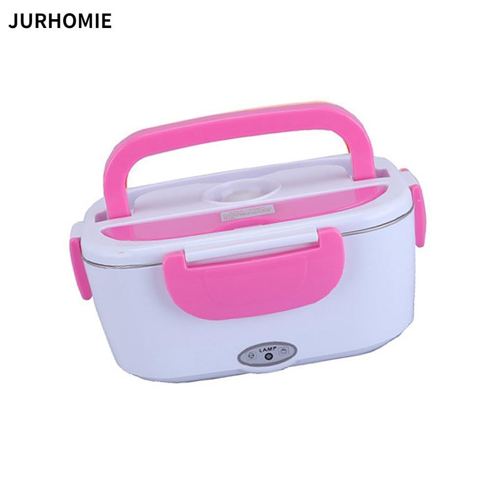 Máy hâm nóng thực phẩm di động JURHOMIE, Hộp cơm điện 1,5L 40W, Hộp Bento sưởi ấm 110V di động dành 