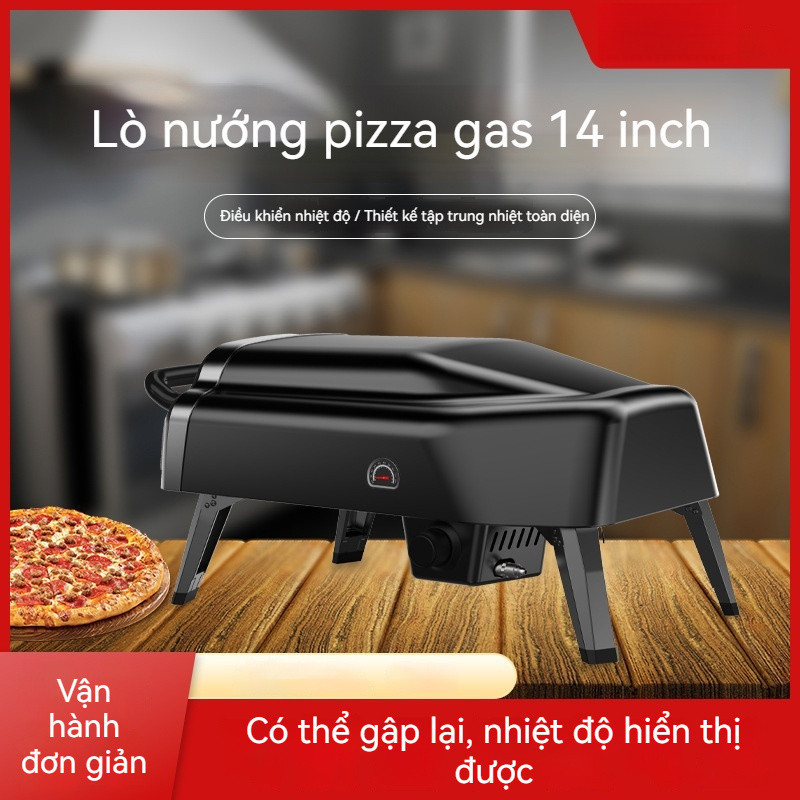 new*M1-U2*14inch Lò nướng pizza bằng gas. Lò nướng pizza ngoài trời. Lò nướng gia đình. - Oven
