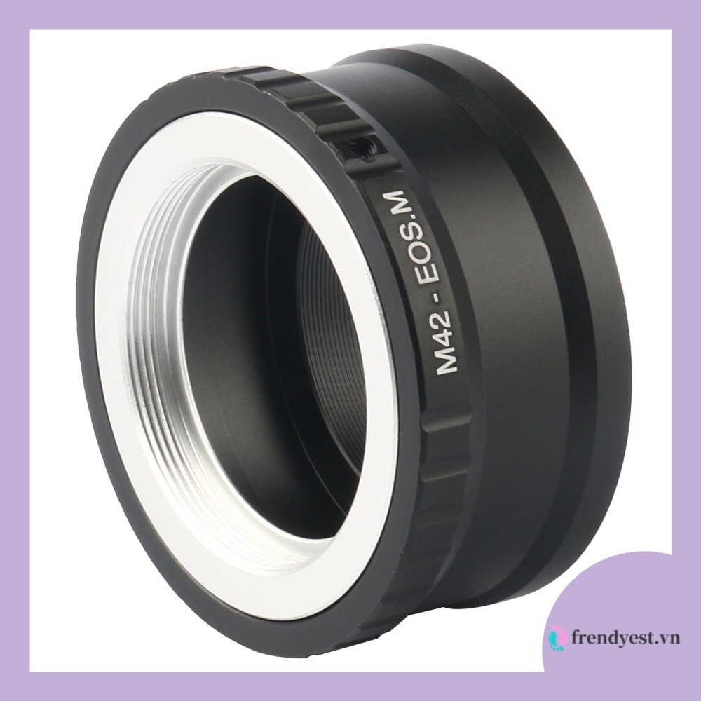 [frendyest.vn] Vòng chuyển đổi gắn ống kính M42-EOS M Lấy nét thủ công Ống kính M42 cho Canon EOS M 