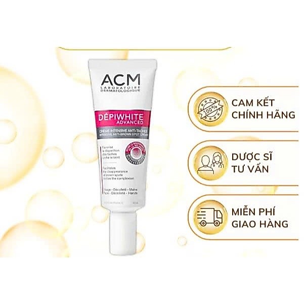 Cream to Fade and Reduce Brown Spots and Freckles. Acm Depiwhite Advanced Intensive Anti Brown Spot 